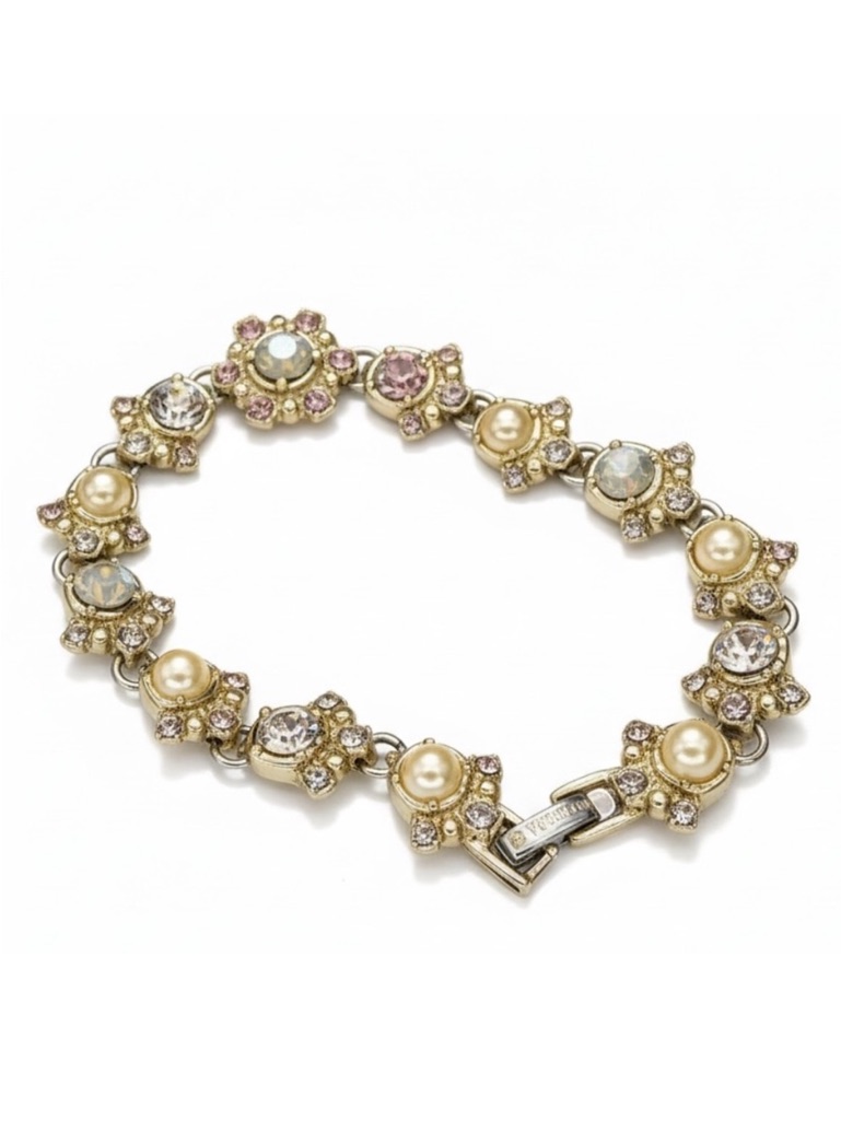 Host Pick Pink Crystal & Pearl Bracelet